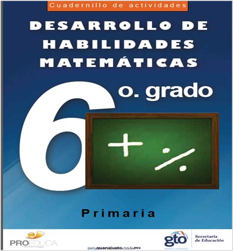 Estos juegos didácticos de matemáticas permitirán a los alumnos conocer y repasar los contenidos de matemáticas de 5º y 6º de primaria: Cuadernillo de actividades para el desarrollo de habilidades matemáticas para sexto grado ...