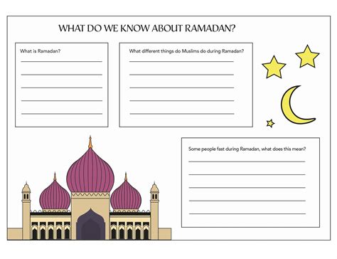 Printables Ramadan Worksheet Hp® United Kingdom