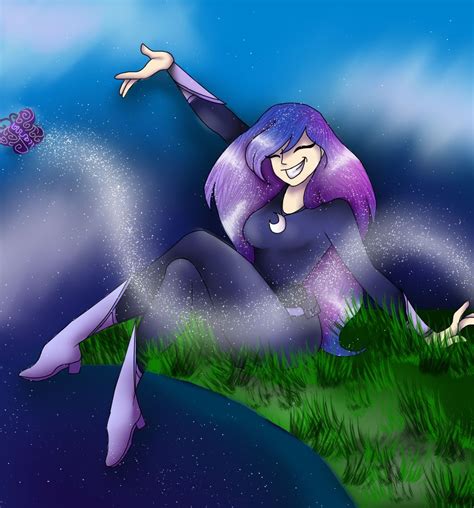 The Night Is Approaching Mlp Luna Human By For Moment On Deviantart