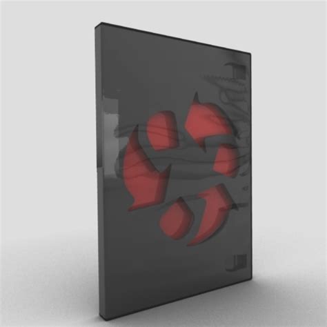 DVD Case 3D Model - Stratus3D