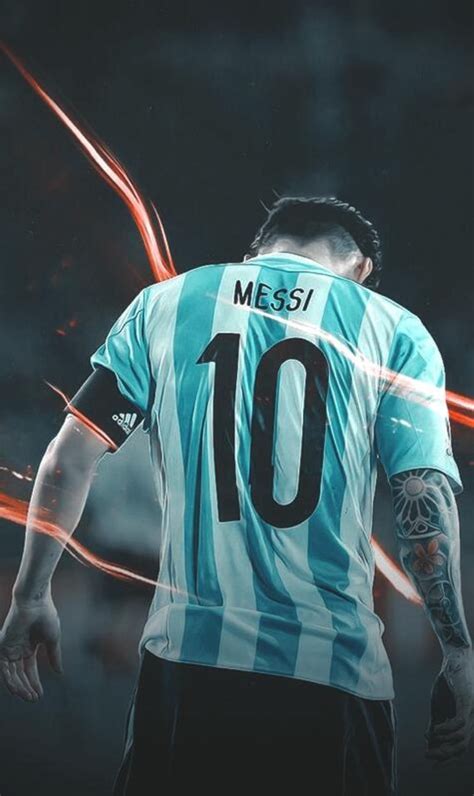 Messi Argentina Jersey Wallpapers Wallpaper Cave