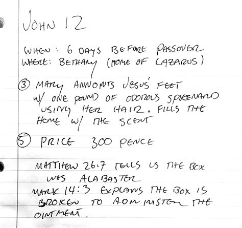 John 12 Notes