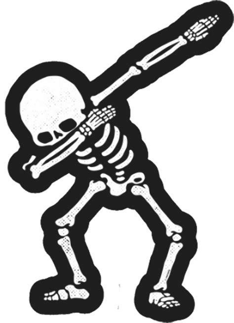 Download High Quality Skeleton Clipart Dabbing Transparent Png Images
