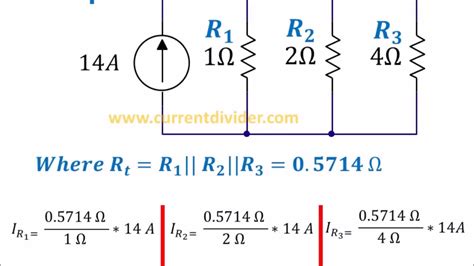 Current Divider Rule Cdr Examples For Ac And Dc Circu