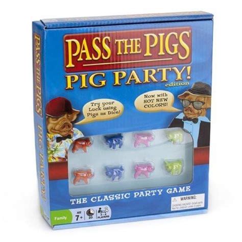 Pass The Pigs Pig Party Edition Stone Monkey