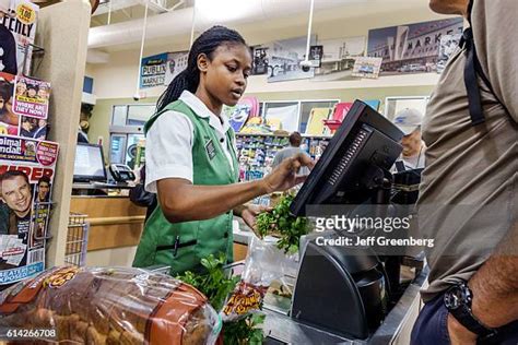 Supermarket Cashier Lines Photos And Premium High Res Pictures Getty