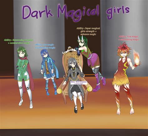 Artstation Dark Magical Girl