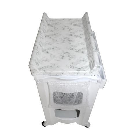 Baby Bath And Changing Unit Grey Marble