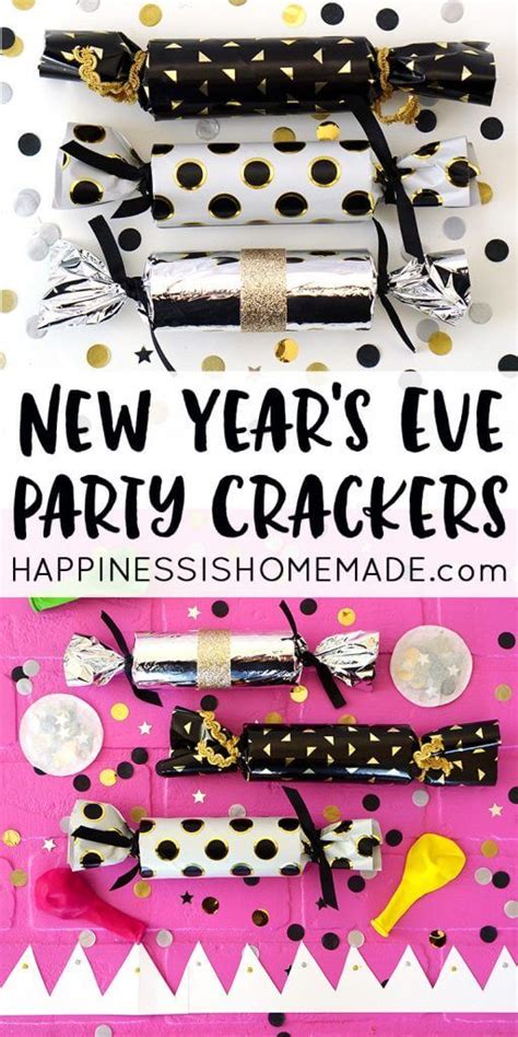 Diy New Years Eve Party Crackers Party Crackers Diy Party Crackers