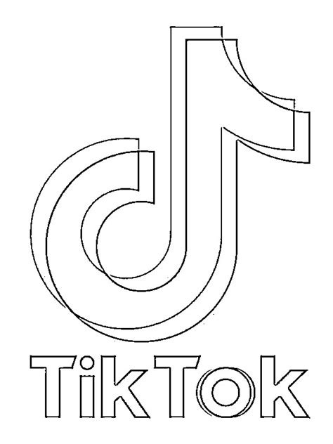 Tik Tok Para Colorear Images And Photos Finder