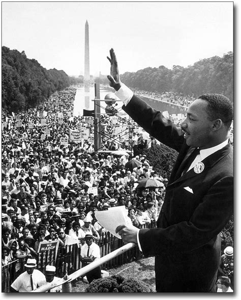 martin luther king jr i have a dream speech 8x10 silver halide photo print ebay