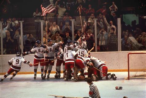 ‘the Most Famous Hockey Game Ever Played The 1980 Miracle On Ice At