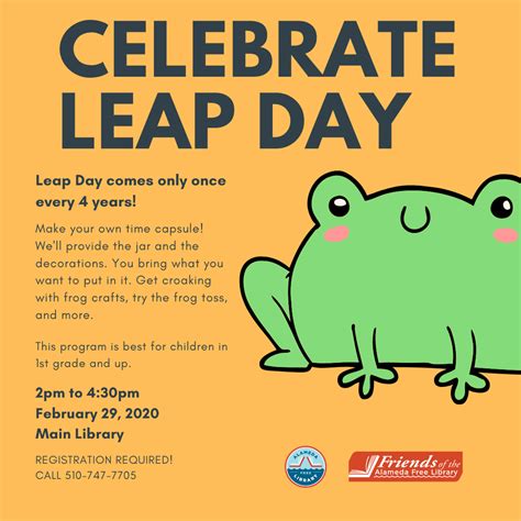 Leap Day Alameda Free Library
