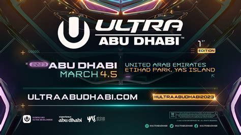 Ultra Music Festival 2023 In Abu Dhabi Tickets Concert