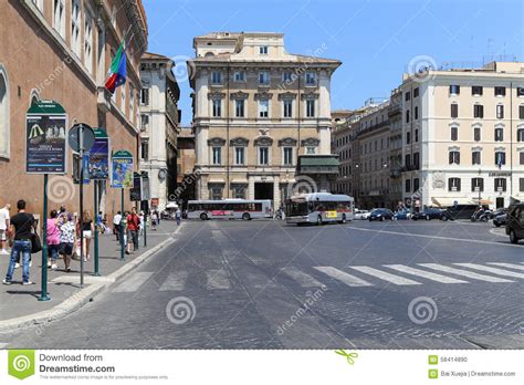 The Street View In Romeitaly Editorial Image Image Of