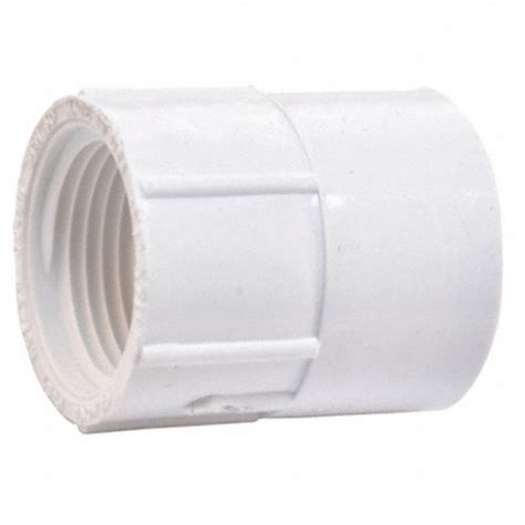 Grainger Approved Pvc Adapter Fpt X Slip 34 In Pipe Size Pipe