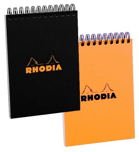 A6 Wirebound Spiral Pad Rhodia Spiral Pads And Notebooks Rhodia