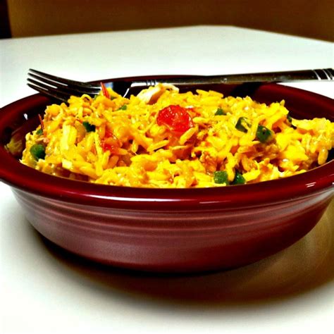Cheesy Chicken And Yellow Rice Recipe