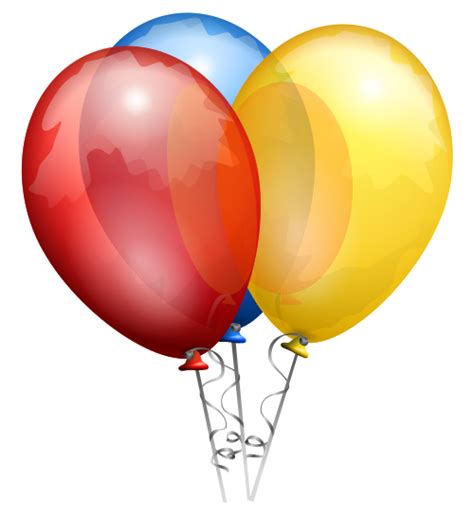 Happy Birthday Balloons Png Transparent Images Png All