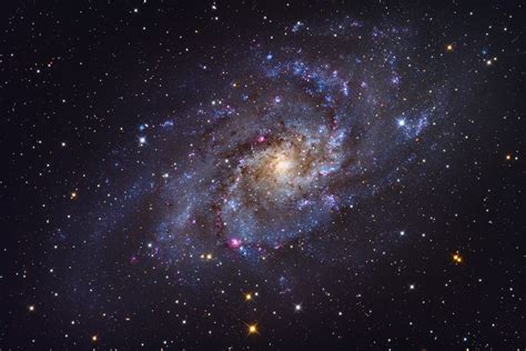 M33 Triangulum Galaxy By Roth Ritter Star Image View Triangulum