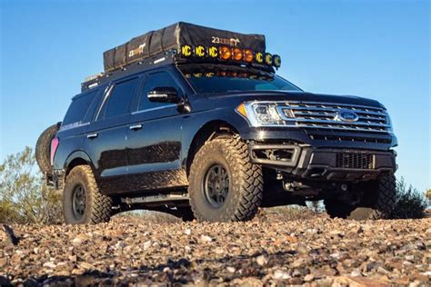 Lifted Ford Expedition On 37s Off Road Build For Overland Adventures