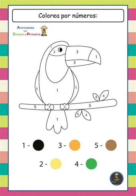 Top 75 Imagen Preescolar Dibujos Para Colorear Con Numeros