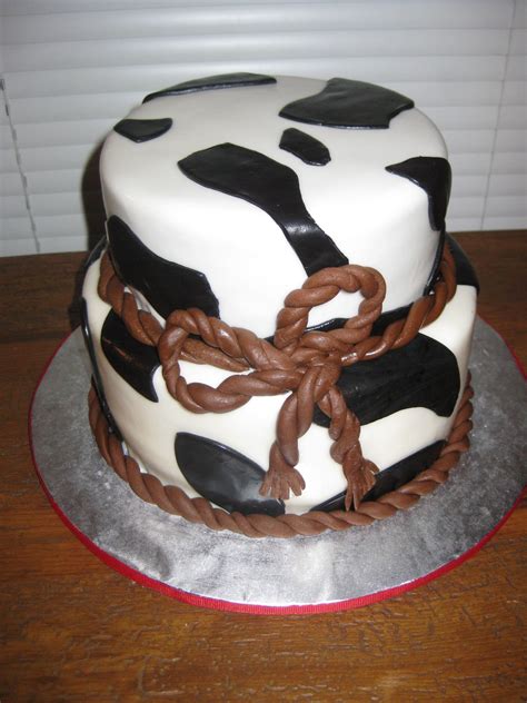Cow Print Cake Stacys Cakes Pinterest