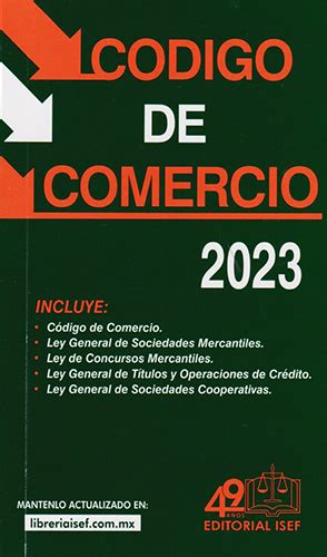 Librería Morelos Codigo De Comercio 2023