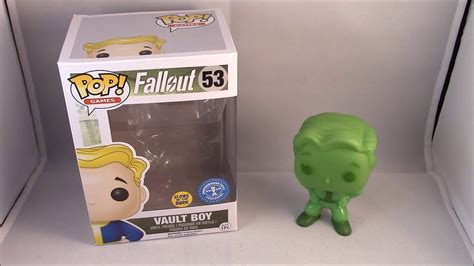 Funko Pop Games Fallout Underground Toys Exclusive Vault Boy Glow In