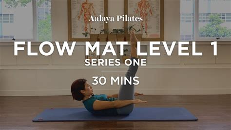 Flow Mat Pilates Matwork Level 1 30mins Full Body Workout Tone