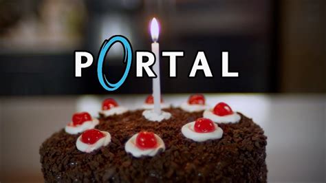 Portal Cake Its Not A Lie Feast Of Fiction Youtube
