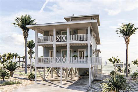 Thompson's playa hangout may have a boutique feel, but while it's heavy on your wallet, it's light on charm. Beach House Plan with Third Floor Lookout - 62802DJ ...