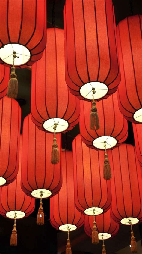 Chinese Lanterns Iphone 8 Wallpapers Free Download