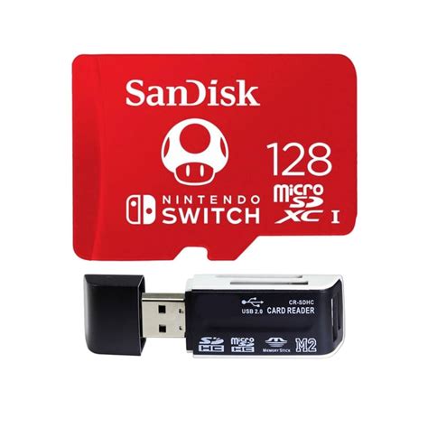 The nintendo switch can theoretically take use microsd cards up to 2tb (although 256gb cards are the largest size currently on the market). SanDisk 128GB UHS-I microSDXC Memory Card for the Nintendo ...