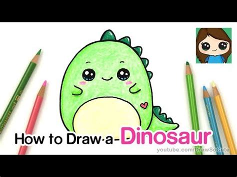 Learn cute baby dinosaur hatching drawi. How to Draw a Baby Dinosaur Easy | Squishmallow | Safe ...