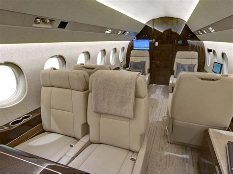 Falcon 900lx Interior Private Air Charter Asia Corporate Travel