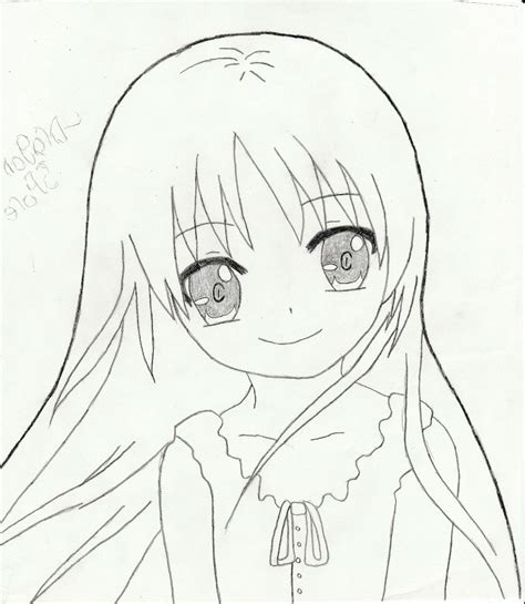 anime drawings easy girl at explore collection of anime drawings easy girl