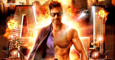 The First Look Of Ajay Devgns Action Jackson Motion Poster Rocks