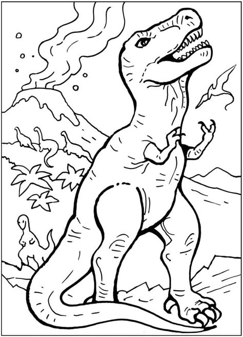 Printable Jurassic Park Coloring Pages Updated 2022 Printable