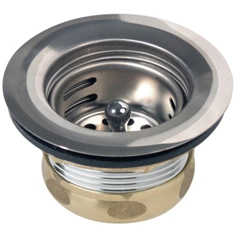 Elkay Dayton 2 In Stainless Steel Drain With Removable Basket Strainer