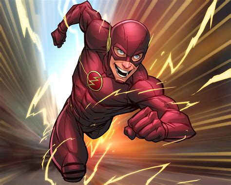 Download Barry Allen Dc Comics Comic Flash Hd Wallpaper