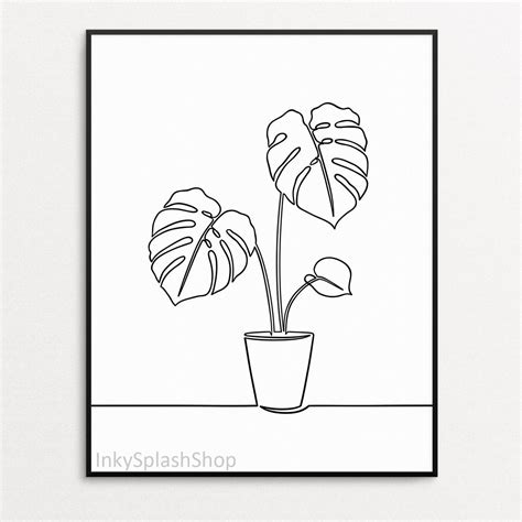 Wall Drawing Plant Drawing Plant Doodle Doodle Art Plant Sketches