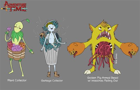 Adventure Time Character Designs By Crazyfroggster8 On Deviantart