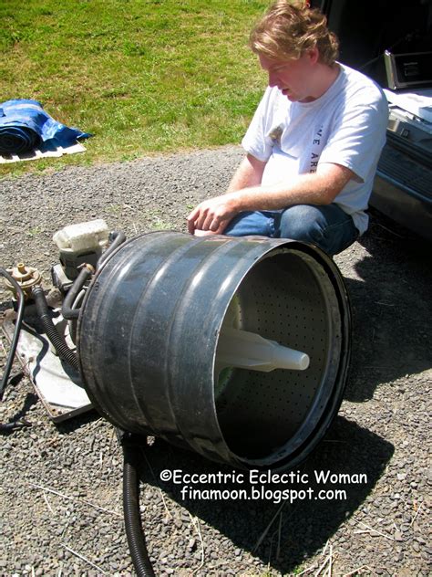 eccentric eclectic woman diy upcycled ideas for washing machine parts