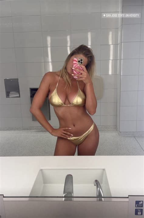 World S Sexiest Swimmer Andreea Dragoi Glows In Gold Bikini As Fans