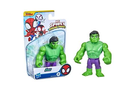 Marvel Spidey And His Amazing Friends 4 Action Figure Hulk F3996