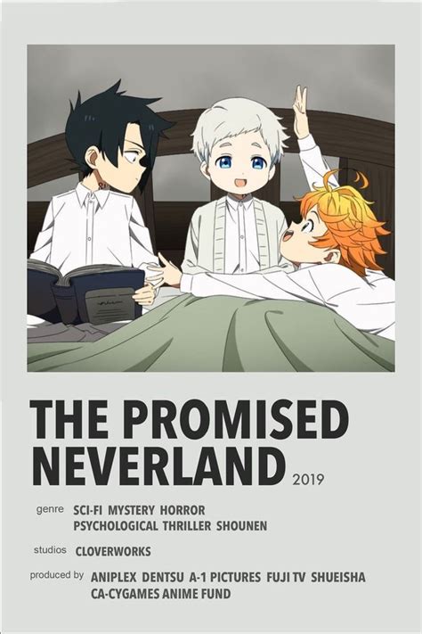 The Promised Neverland Minimalist Poster Estampa De Cartaz Kakashi