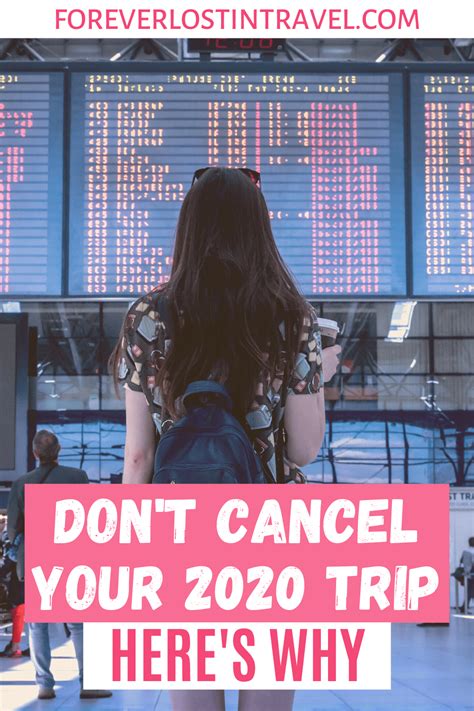 Postpone Dont Cancel Saving The Travel Industry Forever Lost In Travel