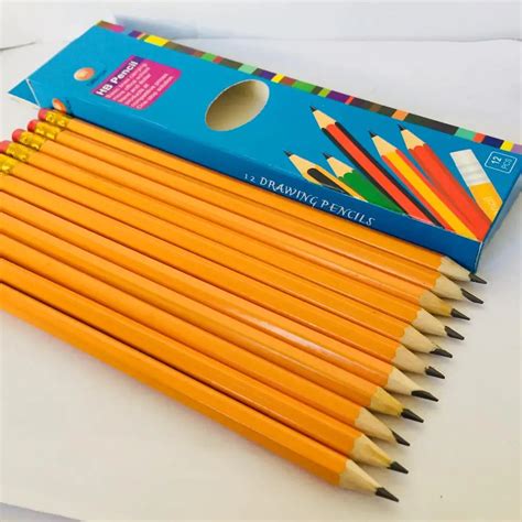 Yellow Graphite Hb Pencil With Eraser In Bulk Buy Hb Pencilhb Pencils With Erasershb Pencil