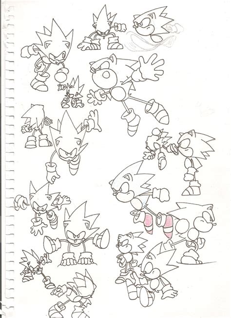 Sonic Cd Sketches 2 By Superspindash On Deviantart